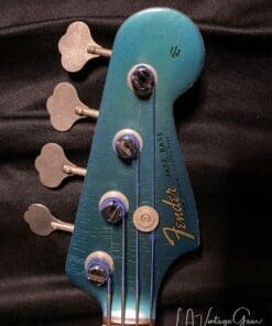 Fender 1965 Jazz Bass -  Refinished in Lake Placid Blue - Image 12