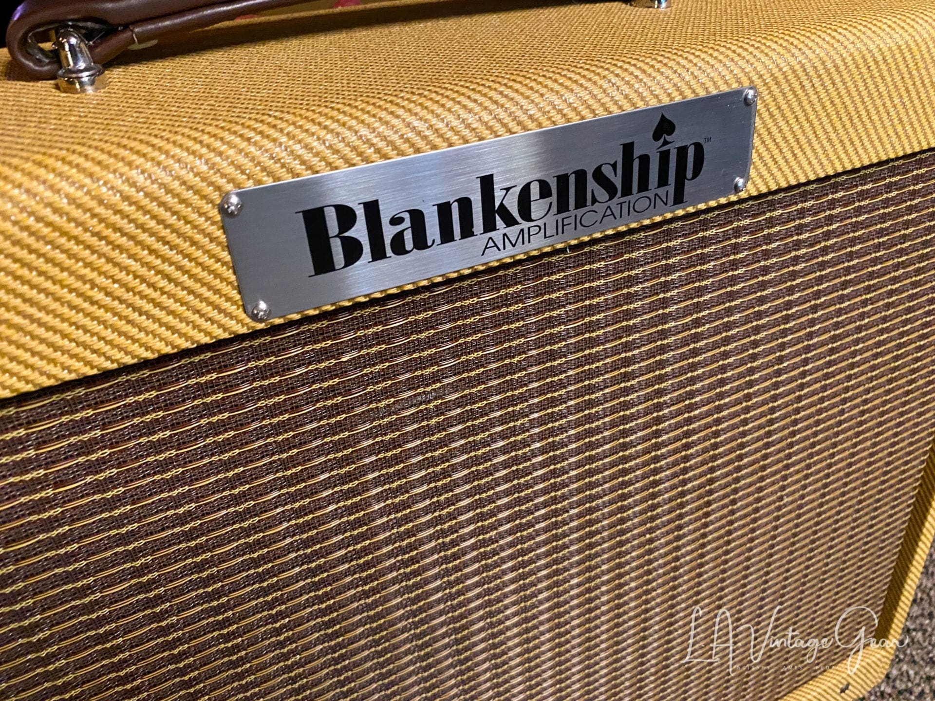 Blankenship Fat Boy Tweed - Red Knobs & Celestion G12H - Image 3