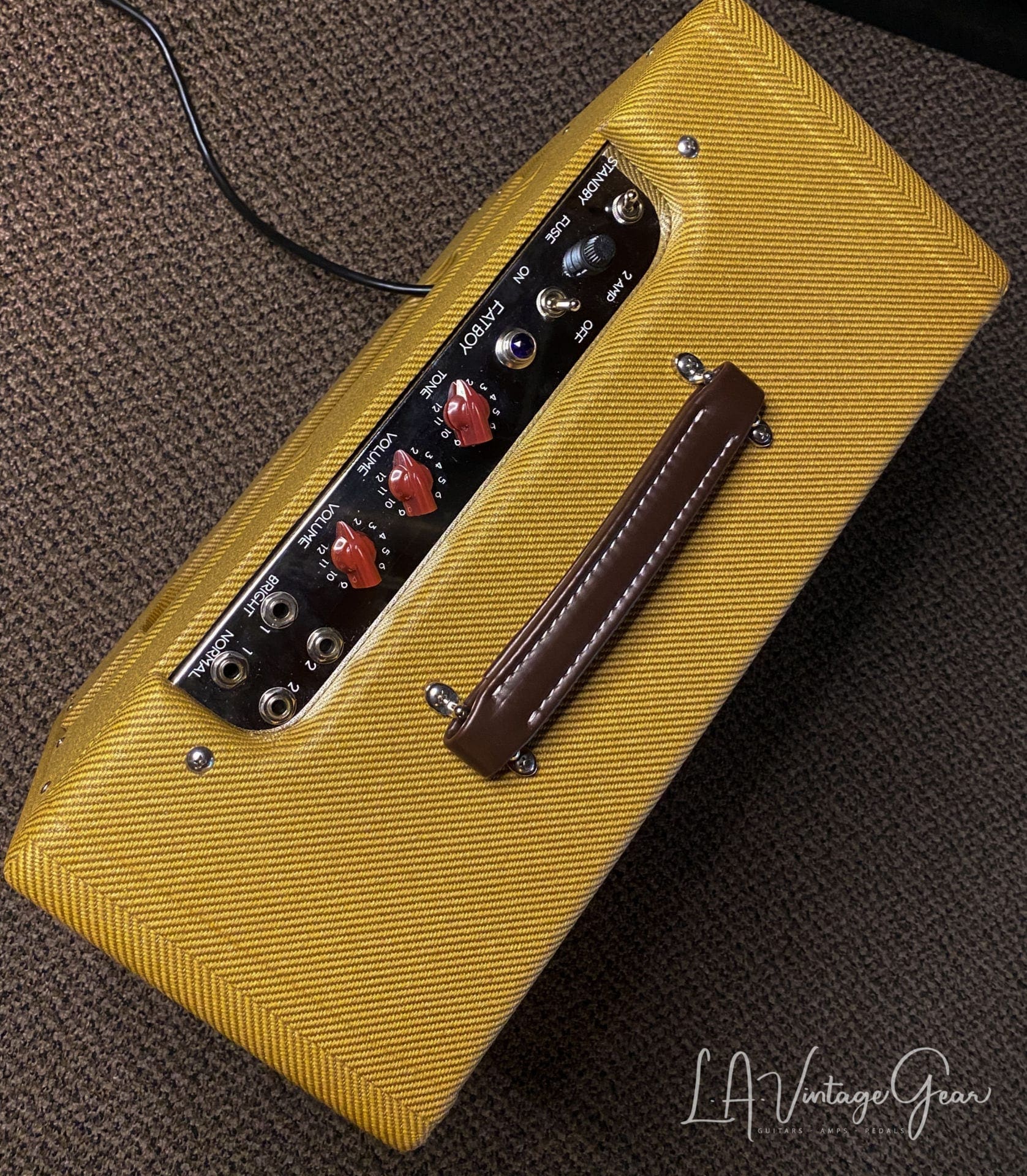 Blankenship Fat Boy Tweed - Red Knobs & Celestion G12H - Image 4