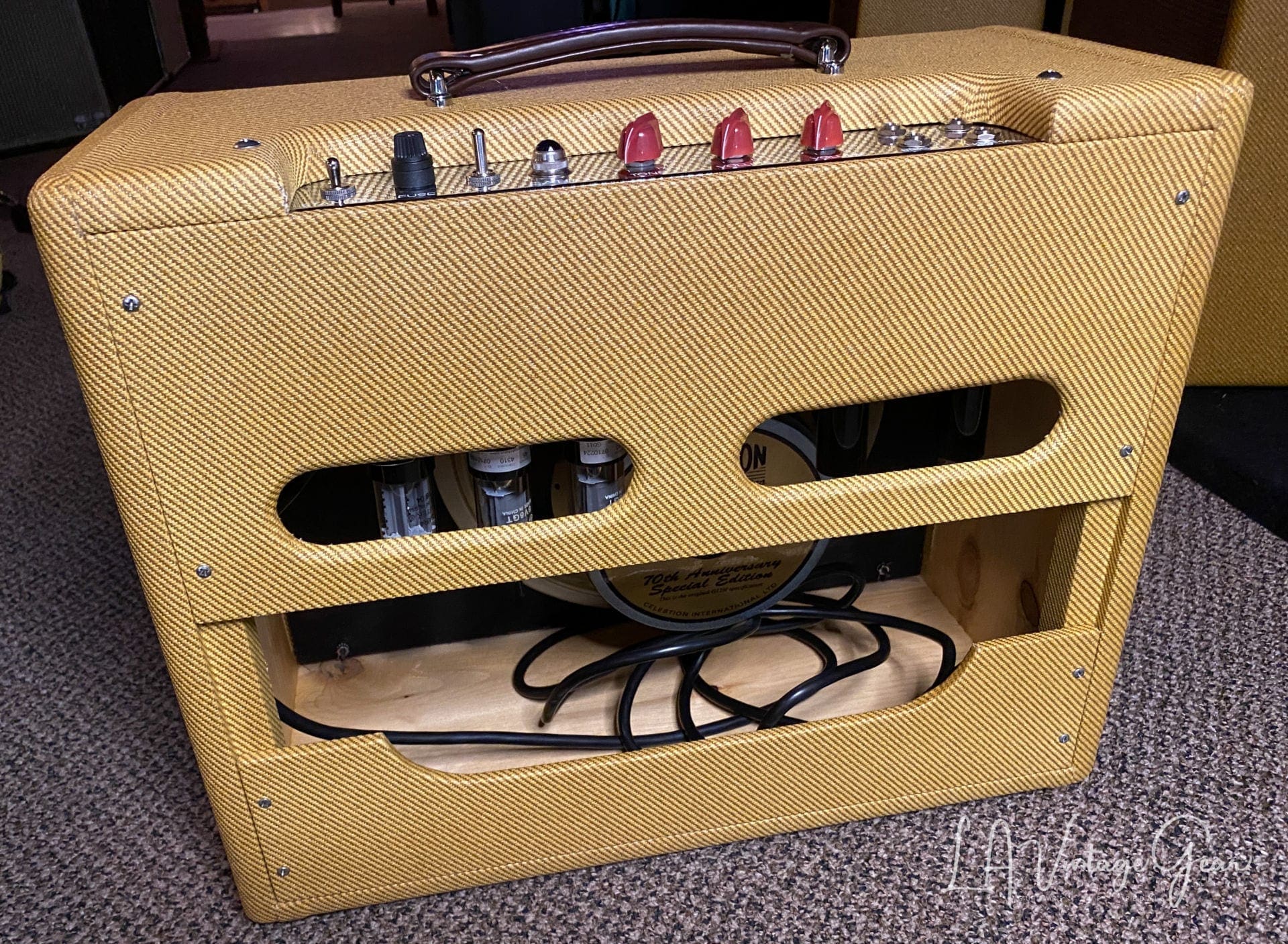 Blankenship Fat Boy Tweed - Red Knobs & Celestion G12H - Image 7