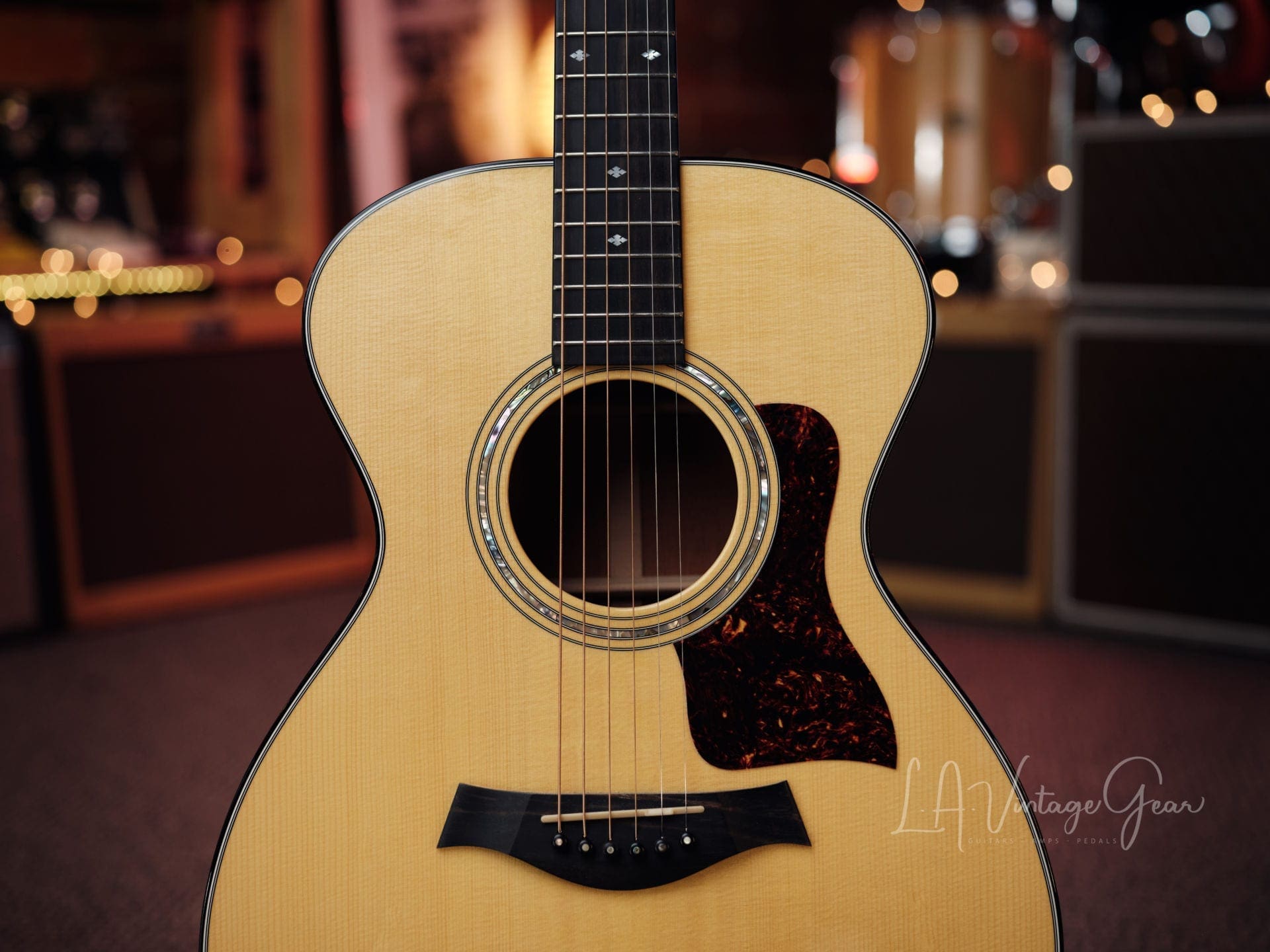 Taylor 512 Grand Concert Acoustic Guitar (1996) - Natural Finish - Image 3