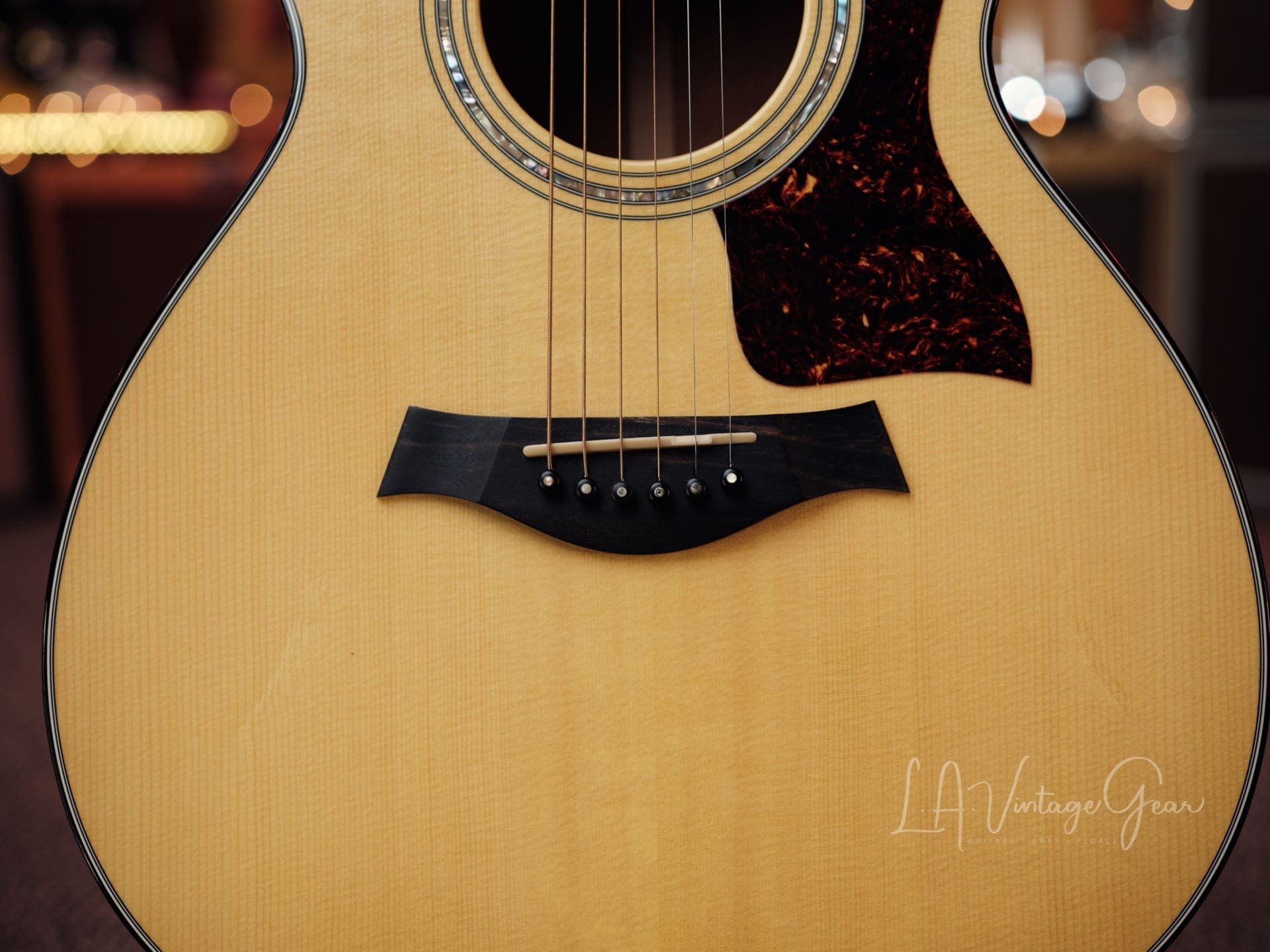 Taylor 512 Grand Concert Acoustic Guitar (1996) - Natural Finish - Image 6