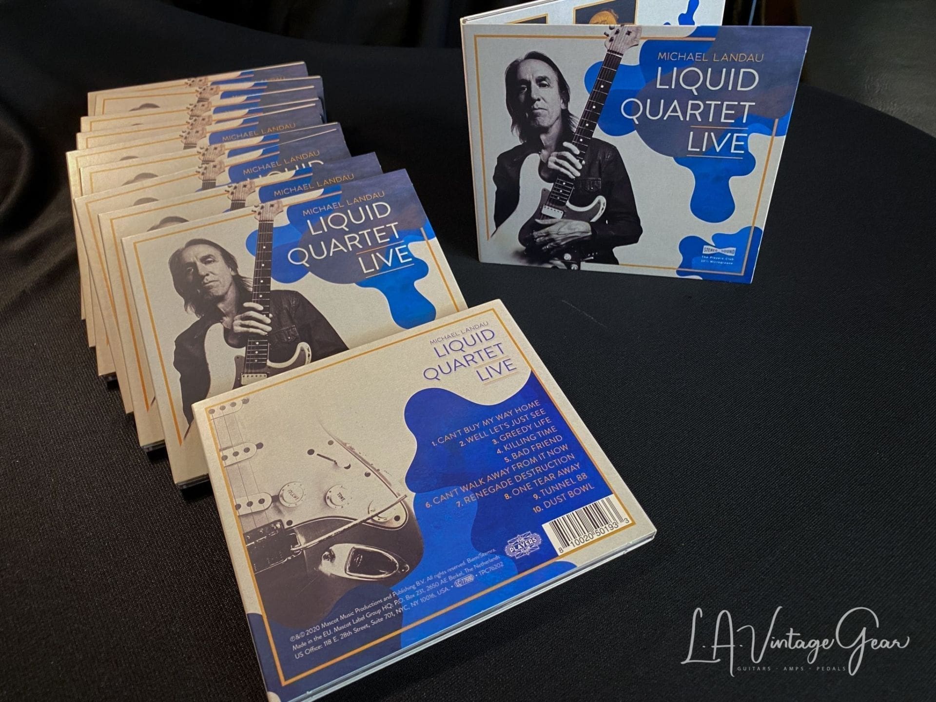 Michael Landau Liquid Quartet Live CD's - All Personally Signed by Mike! - Image 3