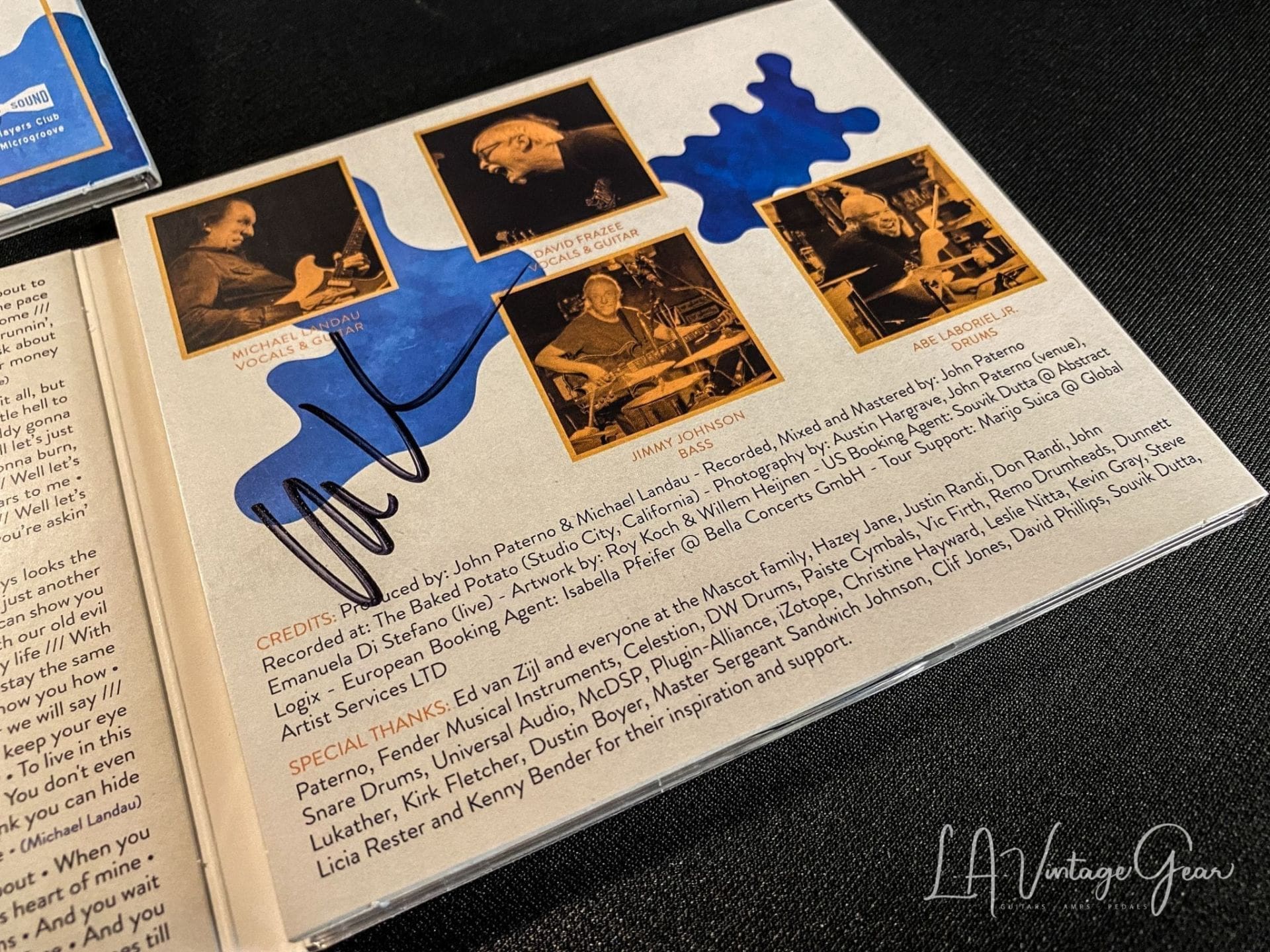 Michael Landau Liquid Quartet Live CD's - All Personally Signed by Mike! - Image 5