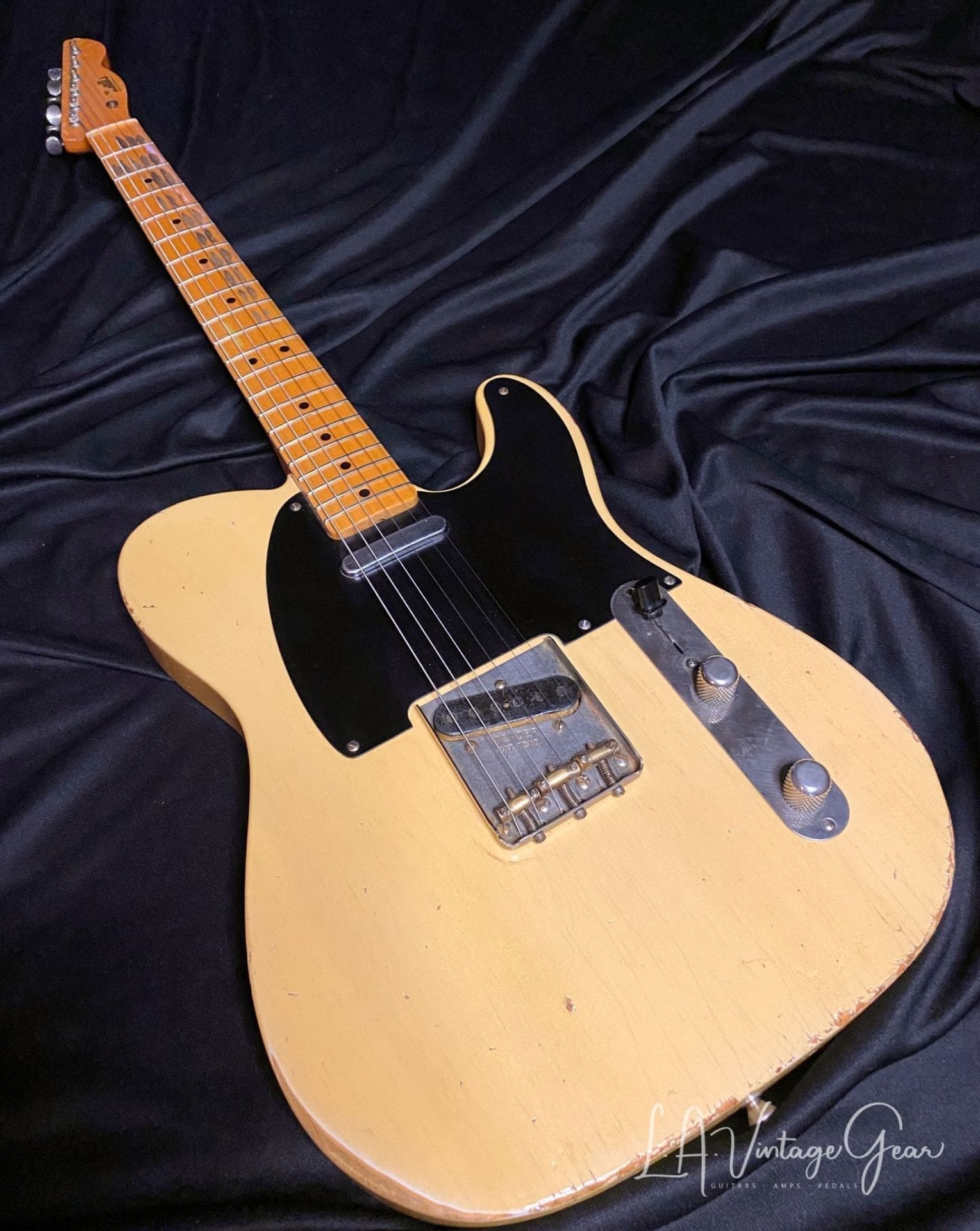 (SOLD) LSL T-Bone "June" Butterscotch 2009 Tele / Telecaster Style Electric Guitar - Image 3