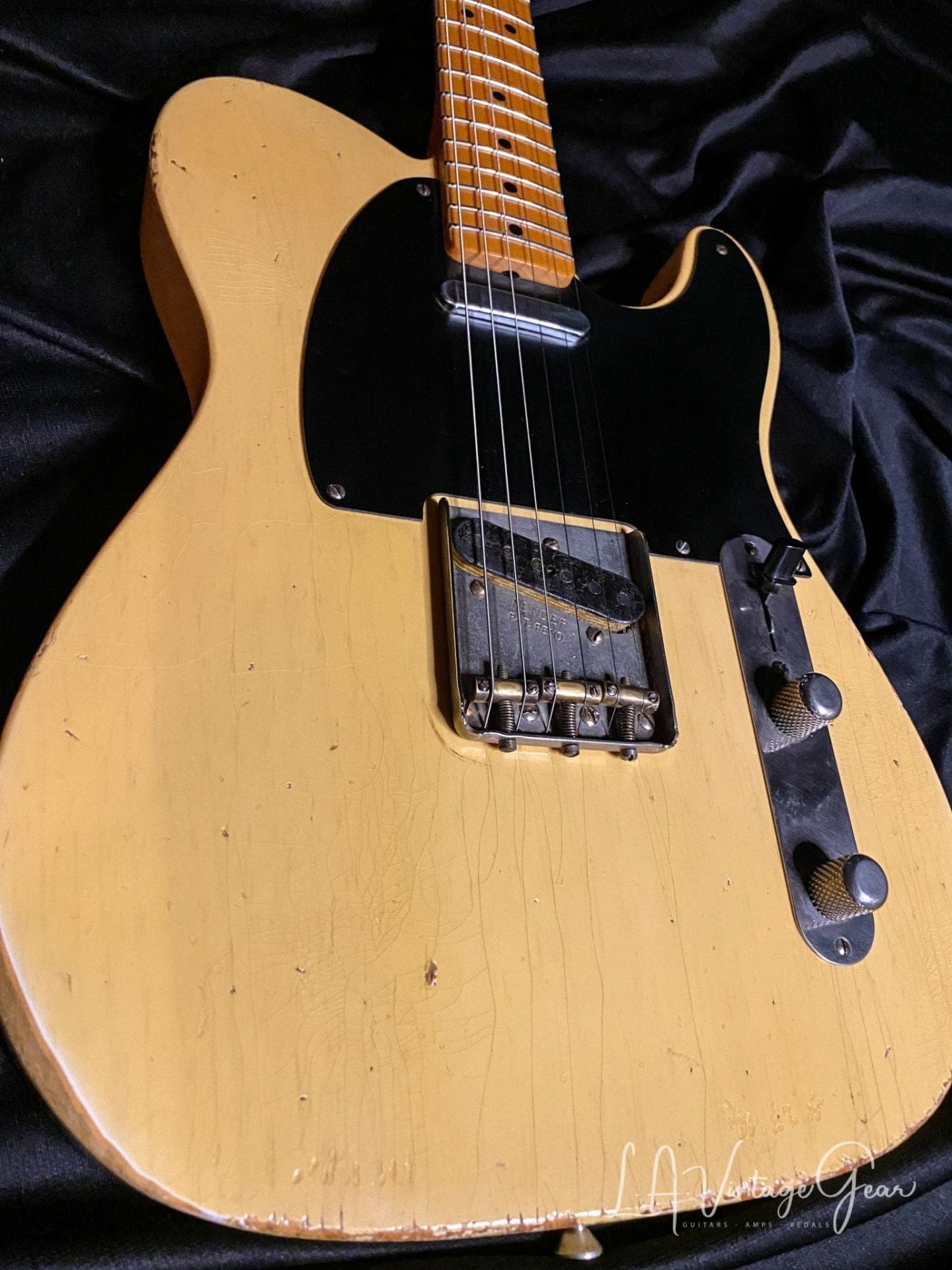 (SOLD) LSL T-Bone "June" Butterscotch 2009 Tele / Telecaster Style Electric Guitar - Image 4