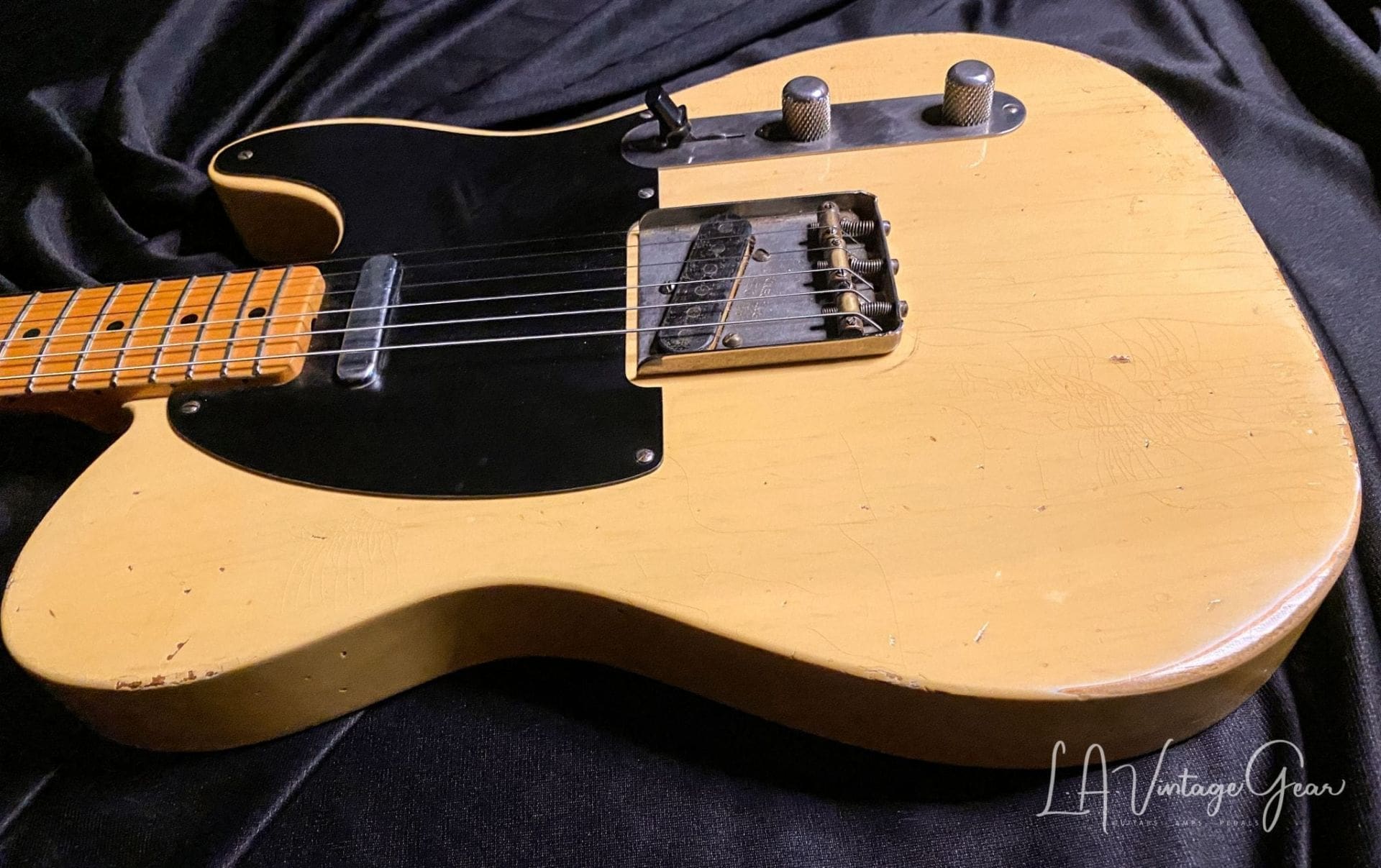 (SOLD) LSL T-Bone "June" Butterscotch 2009 Tele / Telecaster Style Electric Guitar - Image 6