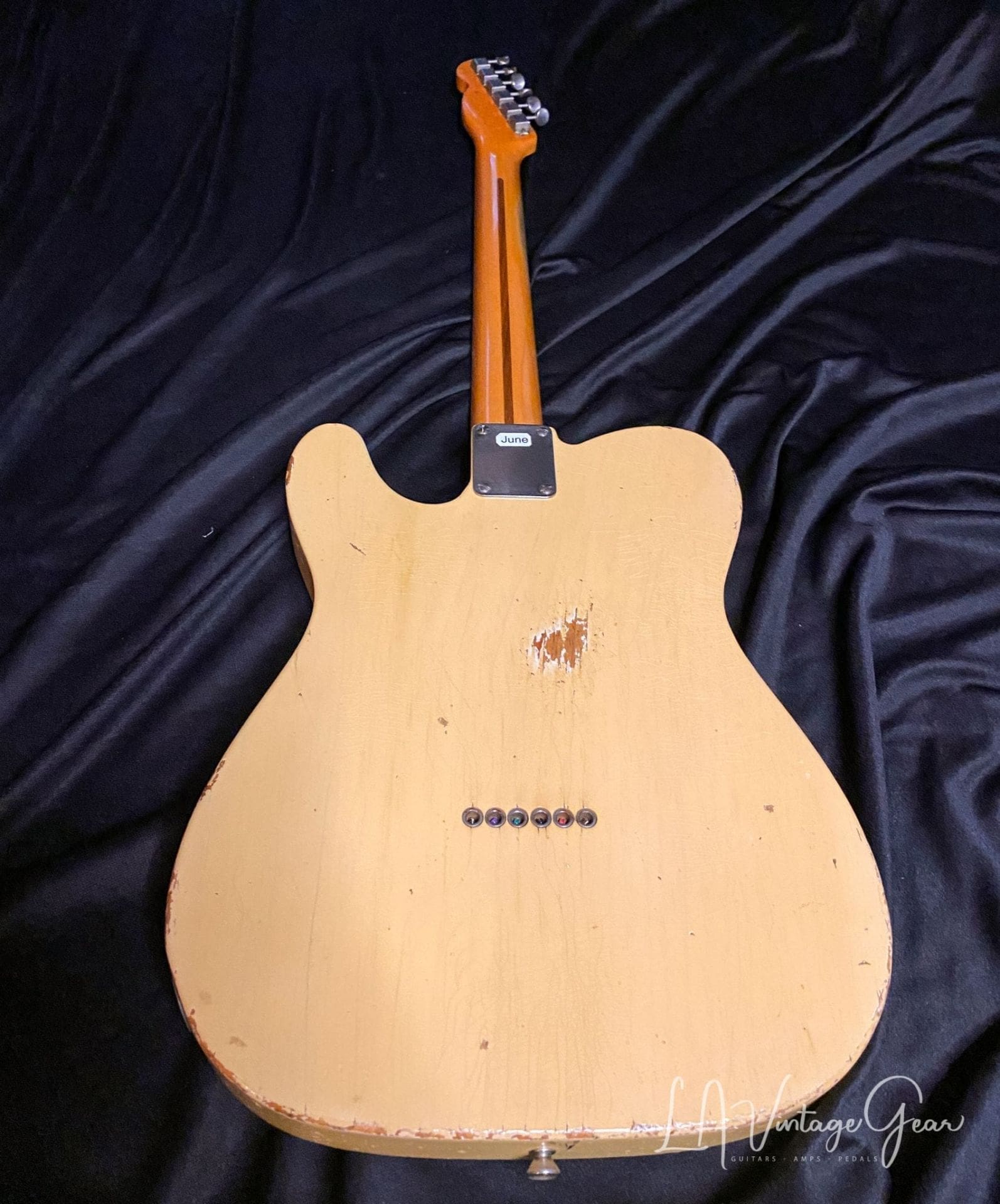 (SOLD) LSL T-Bone "June" Butterscotch 2009 Tele / Telecaster Style Electric Guitar - Image 7
