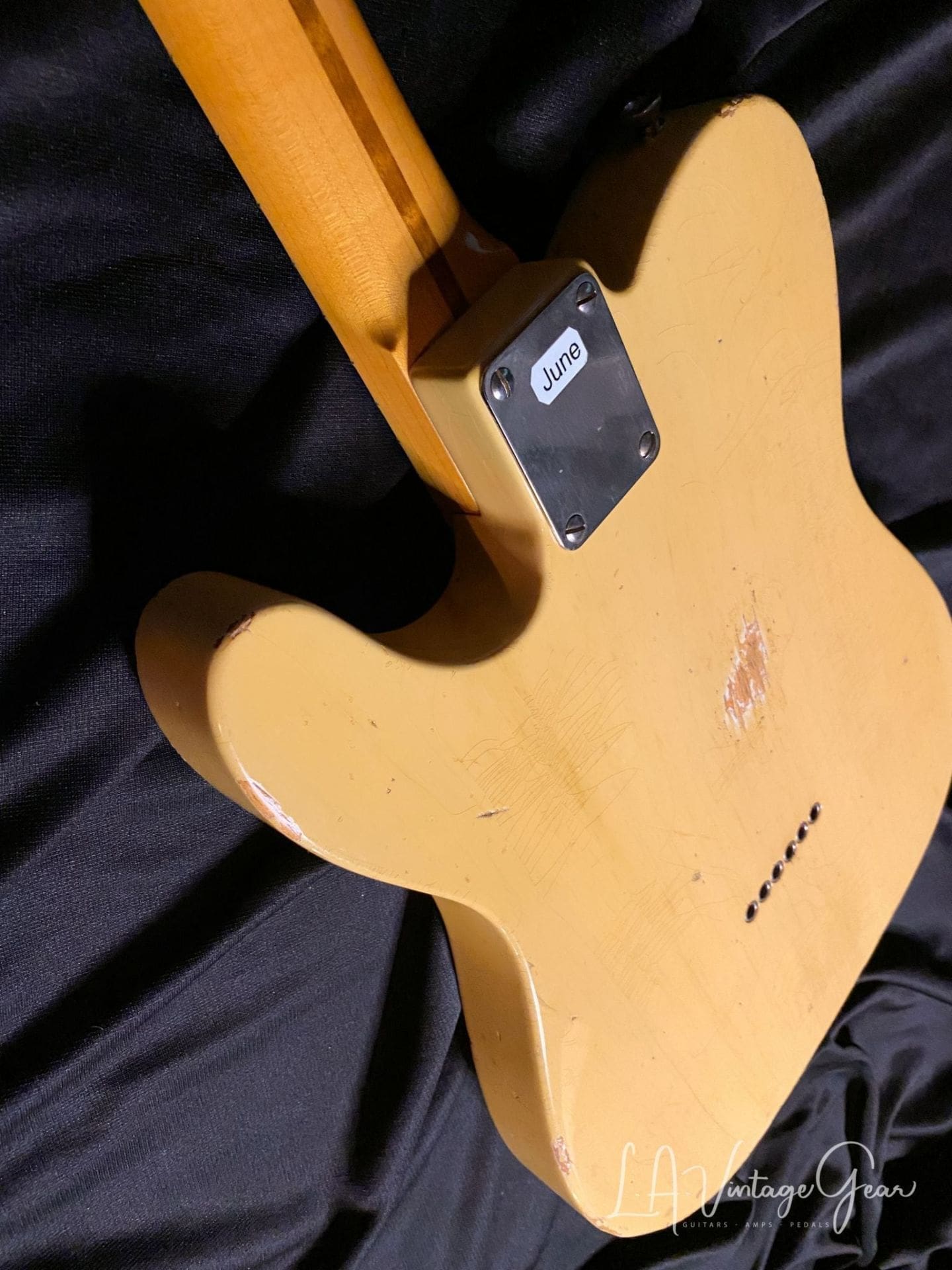 (SOLD) LSL T-Bone "June" Butterscotch 2009 Tele / Telecaster Style Electric Guitar - Image 10
