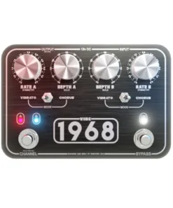 King Tone 1968 Vibe Pedal-The Vibe-1968 reawakens the tone of the revered 1968 Honey Vibe.