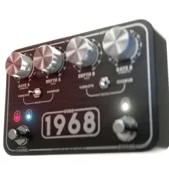 King Tone 1968 Vibe Pedal-The Vibe-1968 reawakens the tone of the revered 1968 Honey Vibe. - Image 2