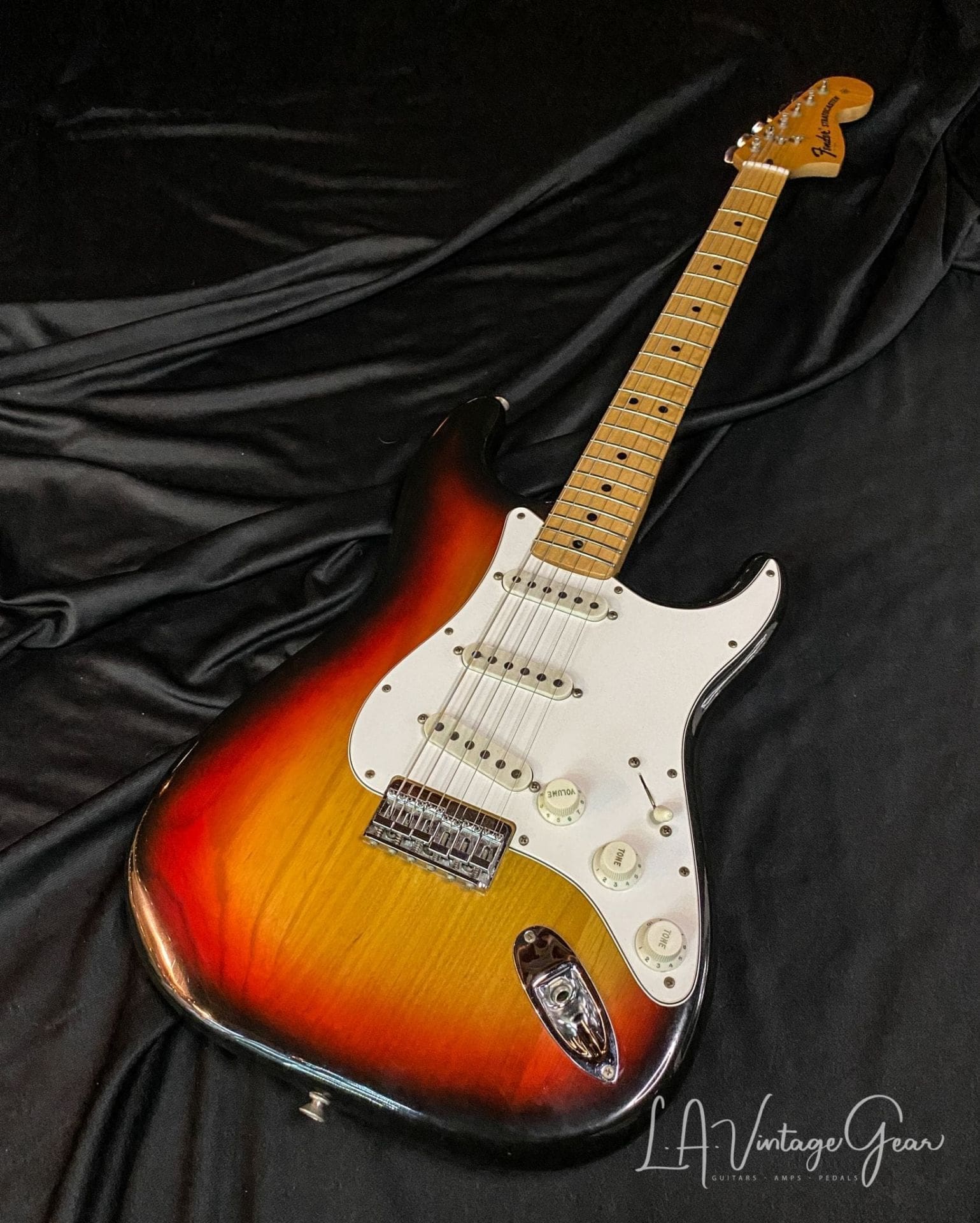 Fender 1975 Hardtail Stratocaster Electric Guitar with OHSC! Complete Re-Fret!