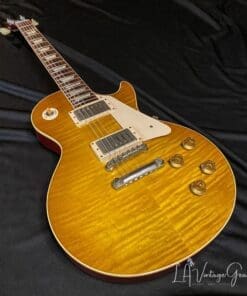 Gibson '59 Reissue Les Paul Custom VOS  Electric Guitar 2014 Sunrise Tea Burst Flame Top - Image 2