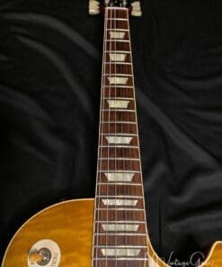 Gibson '59 Reissue Les Paul Custom VOS  Electric Guitar 2014 Sunrise Tea Burst Flame Top - Image 6