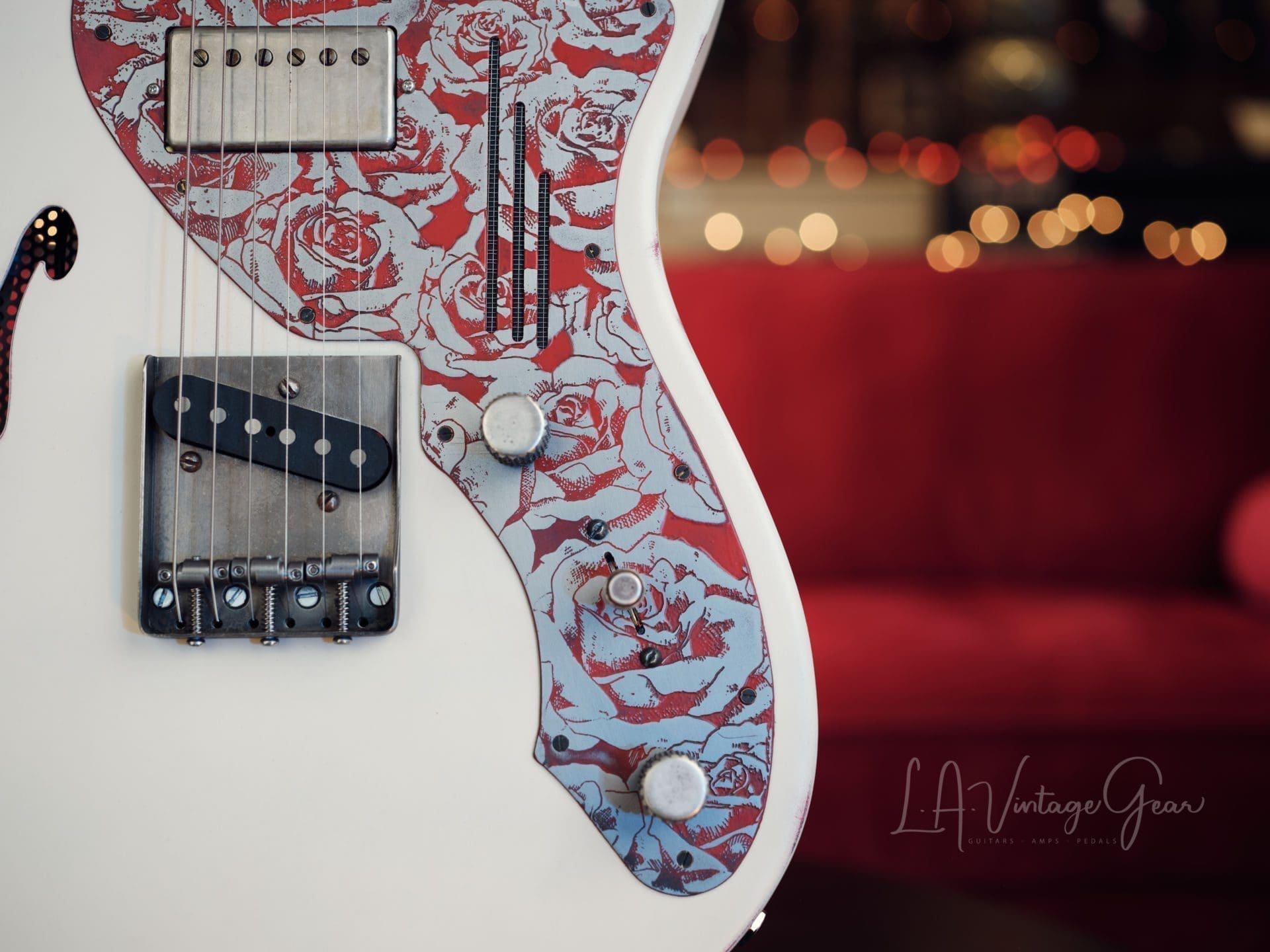 James Trussart Deluxe Steelcaster in White Satin - Brand New ! - Image 7