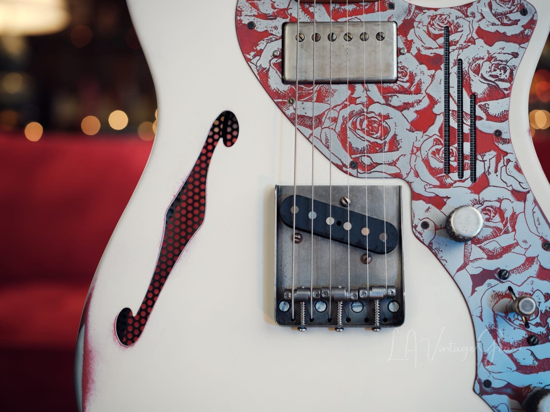 James Trussart Deluxe Steelcaster in White Satin - Brand New ! - Image 6
