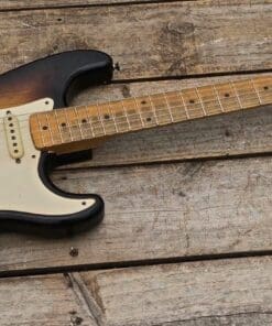Danocaster 2 Tone Double Cut Electric Guitar - V Neck! - Image 5