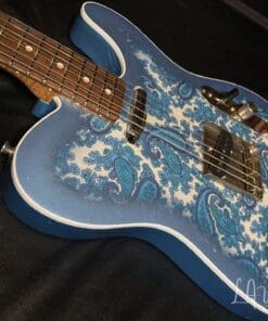 Xotic Blue Paisley T-Style Guitar XTC-1 #2149 - Image 4