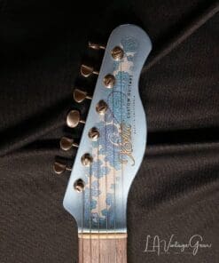 Xotic Blue Paisley T-Style Guitar XTC-1 #2149 - Image 7