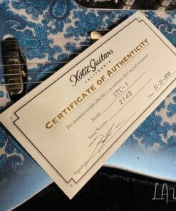 Xotic Blue Paisley T-Style Guitar XTC-1 #2149 - Image 18