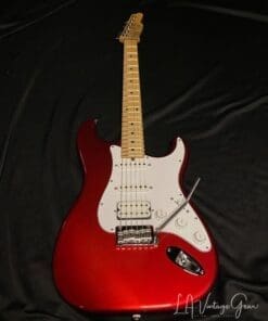 (SOLD) Tyler Classic Electric Guitar in Candy Apple Red - SSH Pickup Configuration - Image 2