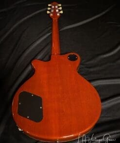 Grosh Set Neck Electric Guitar in a Deep 6120 Orange Finish - Image 8