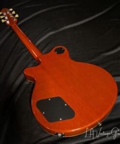 Grosh Set Neck Electric Guitar in a Deep 6120 Orange Finish - Image 9