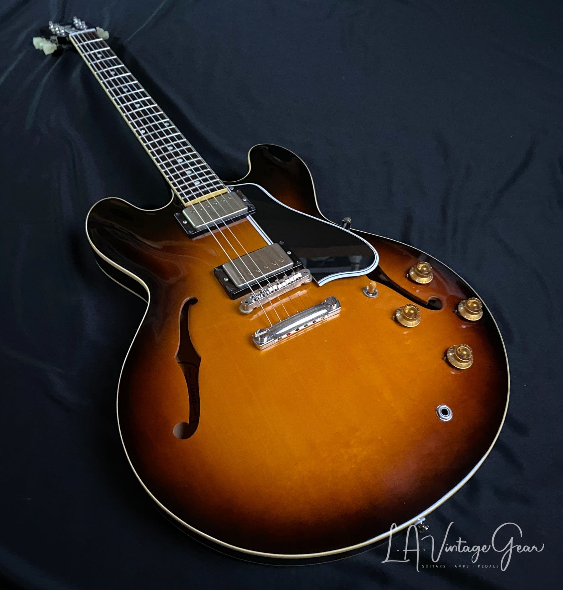 Gibson 1959 ES-335 Electric Guitar - Historic Burst (2016) - Great 59' Neck ! - Image 3