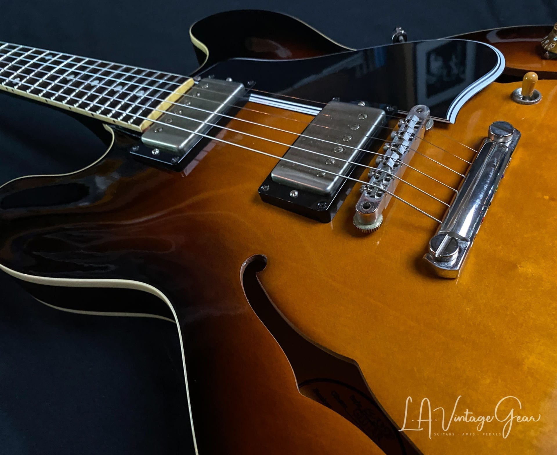 Gibson 1959 ES-335 Electric Guitar - Historic Burst (2016) - Great 59' Neck ! - Image 4