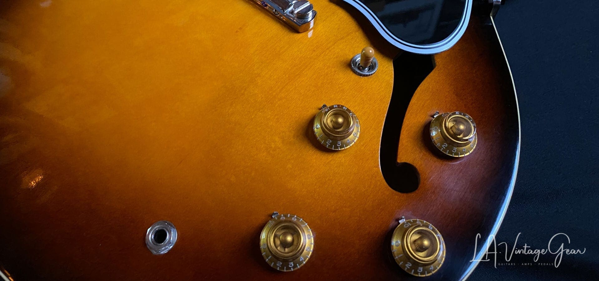 Gibson 1959 ES-335 Electric Guitar - Historic Burst (2016) - Great 59' Neck ! - Image 5