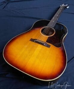 Gibson 1960 Vintage J45 Acoustic Guitar - Sunburst Finish - Great Guitar