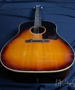 Gibson 1960 Vintage J45 Acoustic Guitar - Sunburst Finish - Great Guitar - Image 2
