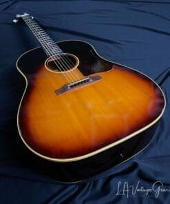 Gibson 1960 Vintage J45 Acoustic Guitar - Sunburst Finish - Great Guitar - Image 3