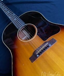 Gibson 1960 Vintage J45 Acoustic Guitar - Sunburst Finish - Great Guitar - Image 4