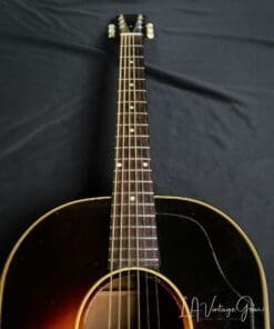 Gibson 1960 Vintage J45 Acoustic Guitar - Sunburst Finish - Great Guitar - Image 6