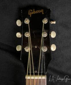 Gibson 1960 Vintage J45 Acoustic Guitar - Sunburst Finish - Great Guitar - Image 7