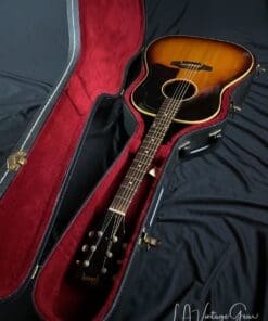 Gibson 1960 Vintage J45 Acoustic Guitar - Sunburst Finish - Great Guitar - Image 22