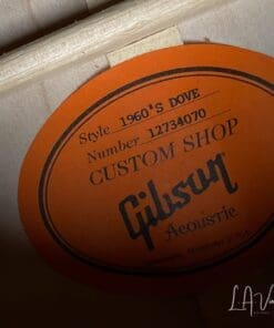 Gibson Custom Shop Dove 1960's Acoustic Guitar (2014) - Vintage Cherry Burst Finish - Image 12