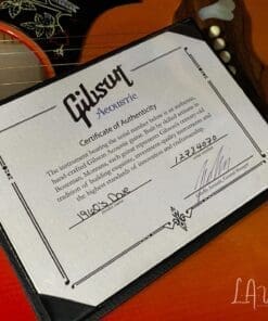 Gibson Custom Shop Dove 1960's Acoustic Guitar (2014) - Vintage Cherry Burst Finish - Image 13