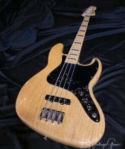 Fender American Vintage '75 Jazz Bass Guitar (2008) - Natural Finish - Super Clean and a nice weight