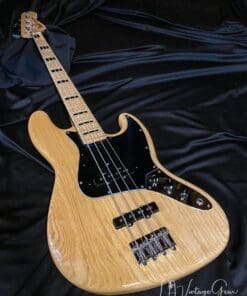 Fender American Vintage '75 Jazz Bass Guitar (2008) - Natural Finish - Super Clean and a nice weight - Image 4