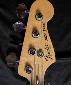 Fender American Vintage '75 Jazz Bass Guitar (2008) - Natural Finish - Super Clean and a nice weight - Image 13