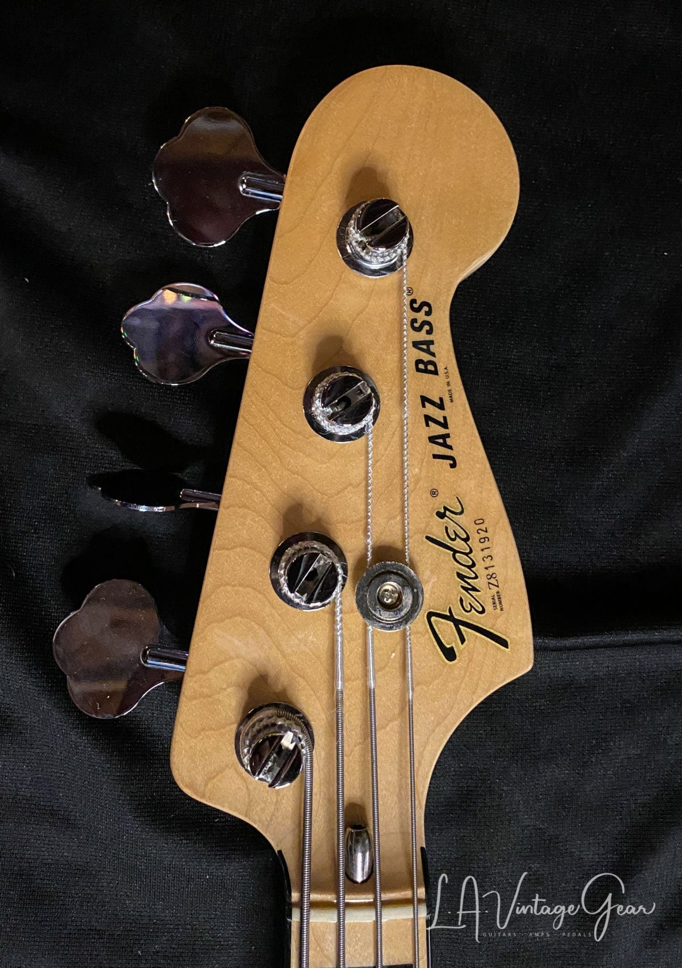 Fender American Vintage '75 Jazz Bass Guitar (2008) - Natural Finish - Super Clean and a nice weight - Image 13