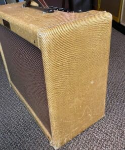 (SOLD) 1955 Vintage Fender Tremolux Tweed Guitar Amplifier -5E9 Circuit - We LOVE this amp ! - Image 2