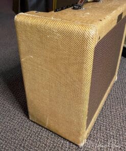 (SOLD) 1955 Vintage Fender Tremolux Tweed Guitar Amplifier -5E9 Circuit - We LOVE this amp ! - Image 3