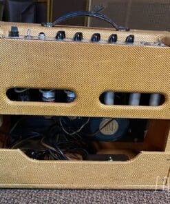 (SOLD) 1955 Vintage Fender Tremolux Tweed Guitar Amplifier -5E9 Circuit - We LOVE this amp ! - Image 5