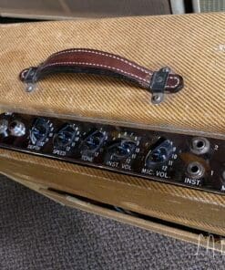 (SOLD) 1955 Vintage Fender Tremolux Tweed Guitar Amplifier -5E9 Circuit - We LOVE this amp ! - Image 7