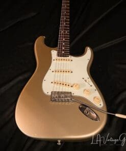 Rutters S-Style Electric Guitar in Gold - Budz Pickups! - Image 3