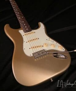 Rutters S-Style Electric Guitar in Gold - Budz Pickups! - Image 4