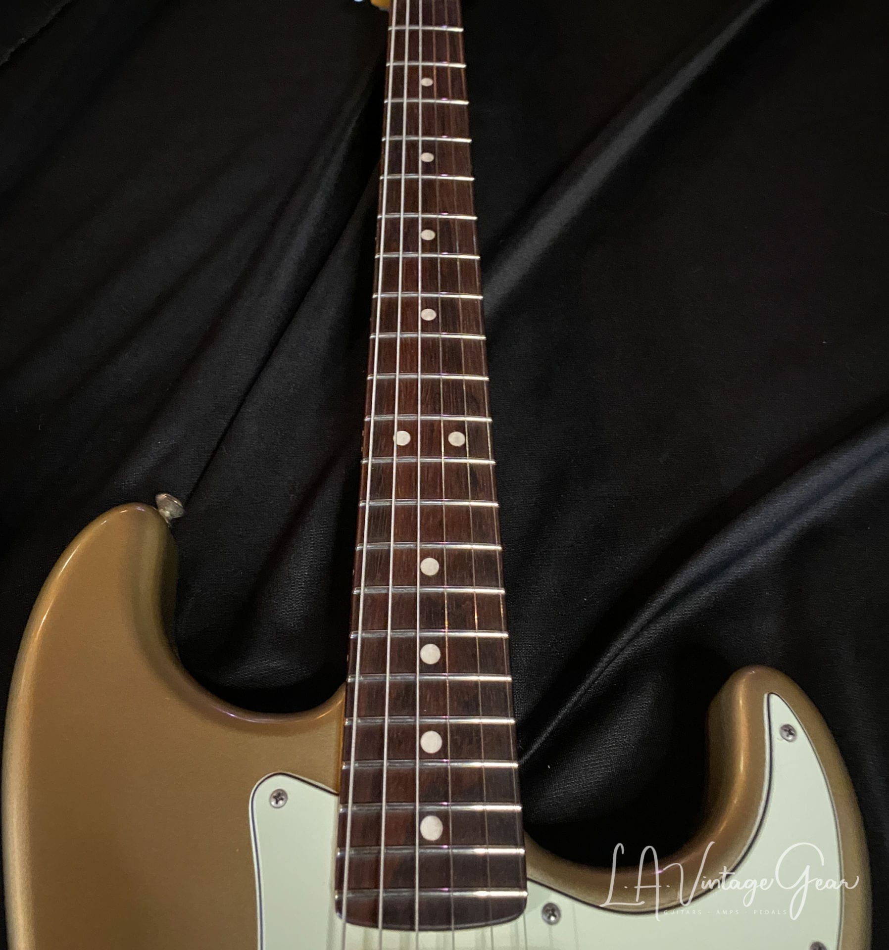 Rutters S-Style Electric Guitar in Gold - Budz Pickups! - Image 16